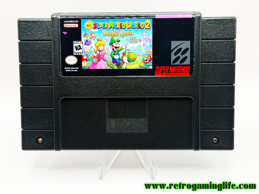 New Super Mario World 2: Luigi’s Quest – SNES (Reproduction) Cartridge - for just $39.99! 