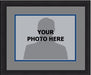 MLB Baseball Photo Picture Frame Kit - Seattle Mariners (Gray Matting, Navy Trim) - for just $29.99! 