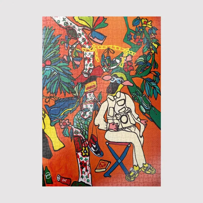 Nianga the Sheep & Her Thrift Shop By Précoce 1000 Piece LE Jigsaw Puzzle Sulo - for just $44.99! 