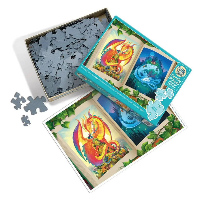 Night & Day 350 Piece Family Jigsaw Puzzle Cobble Hill - for just $17.99! 