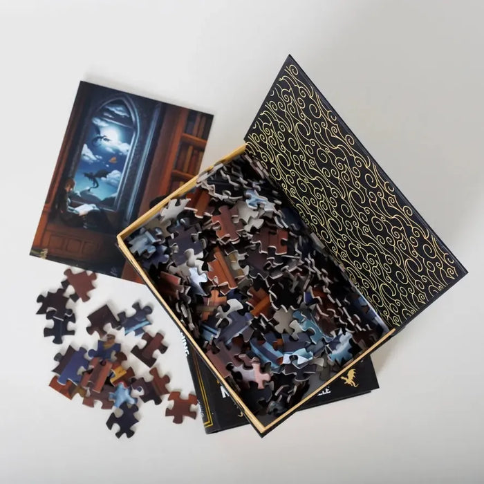 Night in the Archives "Empyrean Series" 250 Piece Jigsaw Puzzle KOT - for just $17.99! 