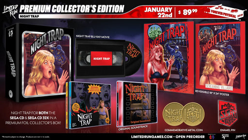 Limited Run Games: Night Trap: Premium Edition (Sega CD/Sega CD 32X) - for just $0! 