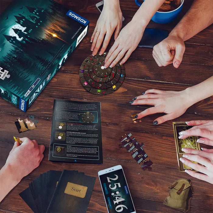 Nightfall Manor with Jigsaw Puzzles - Exit the Escape Room Game - Kosmos - for just $29.99! 