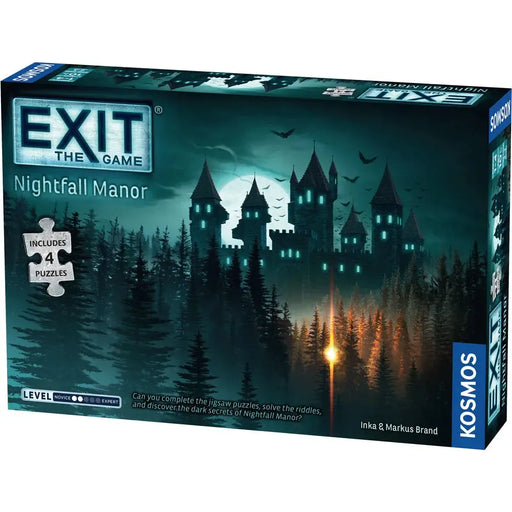 Nightfall Manor with Jigsaw Puzzles - Exit the Escape Room Game - Kosmos - for just $29.99! 