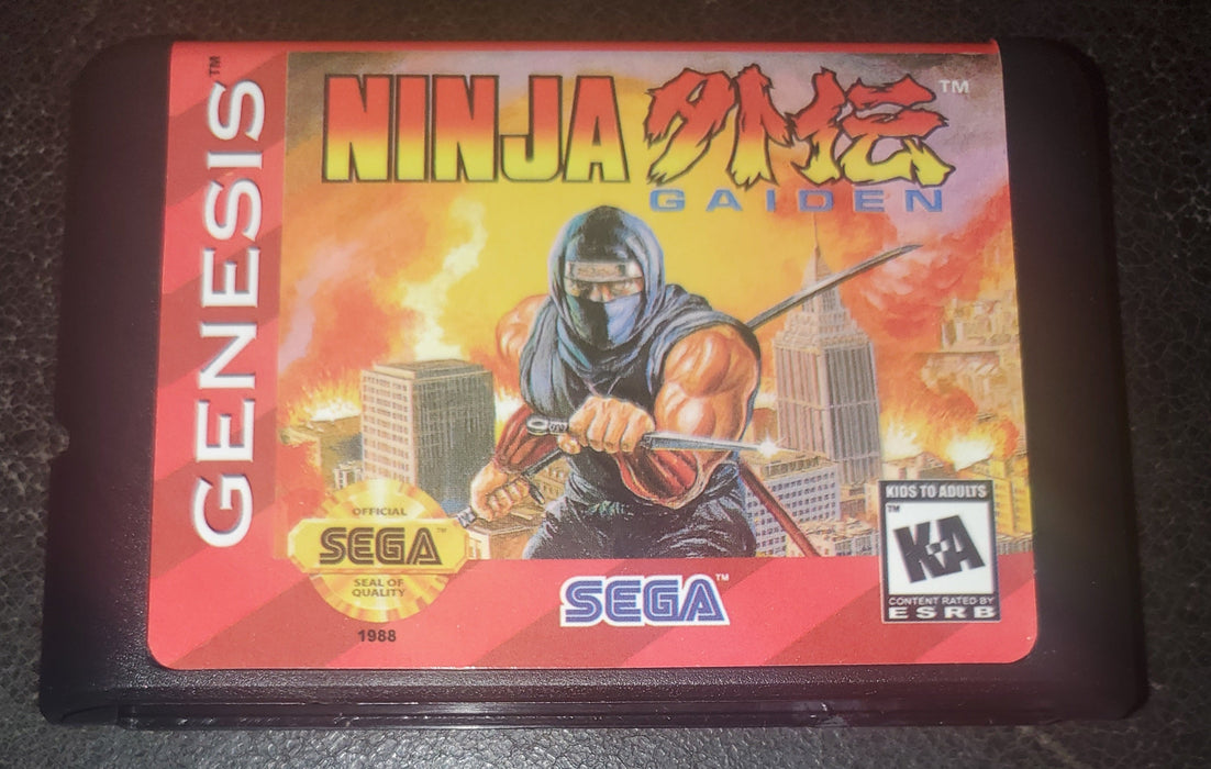 Sega Genesis Mega Drive Video Game Cartridges - for just $18.99! 