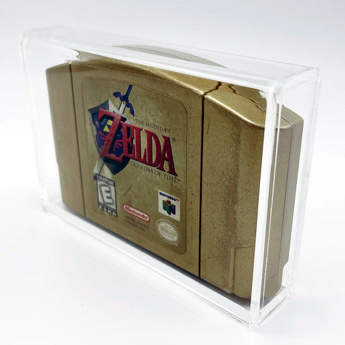 Acrylic Case for N64 Nintendo 64 Standard Video Game Cartridges, 4mm thick, UV Resistant & Magnetic Slide Bottom - Just $19.99! Shop now at Retro Gaming of Denver