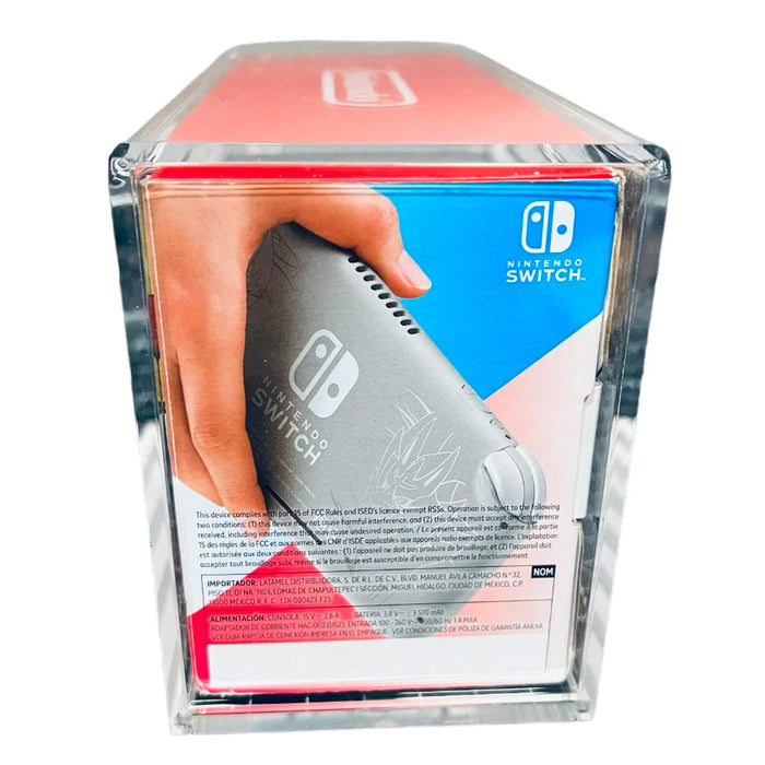 Acrylic Hard Case for NINTENDO SWITCH LITE Video Game Console Box (4mm thick, UV & Slide Bottom) - for just $24.99! 