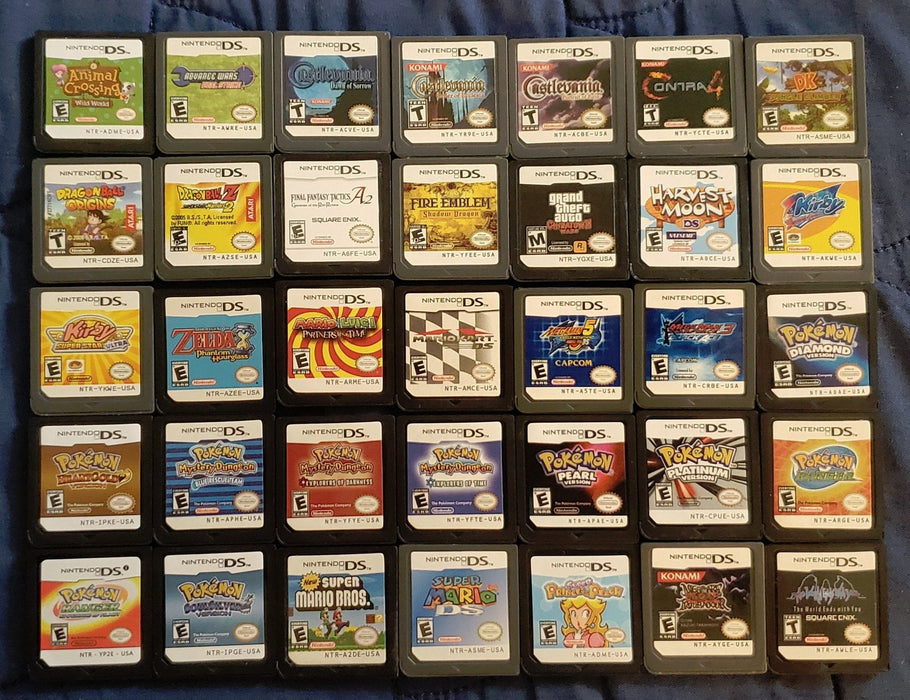 Nintendo DS Video Game Cartridge Collection - for just $16.99! 