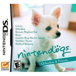 Front cover view of Nintendogs Chihuahua And Friends - Nintendo DS