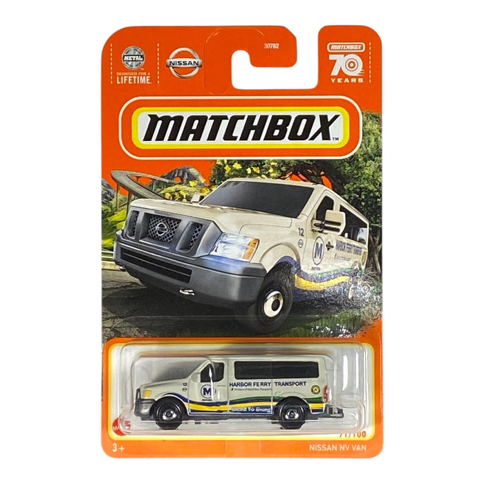 Matchbox Nissan NV Van - 70 Years Series 71/100 - for just $1.79! 