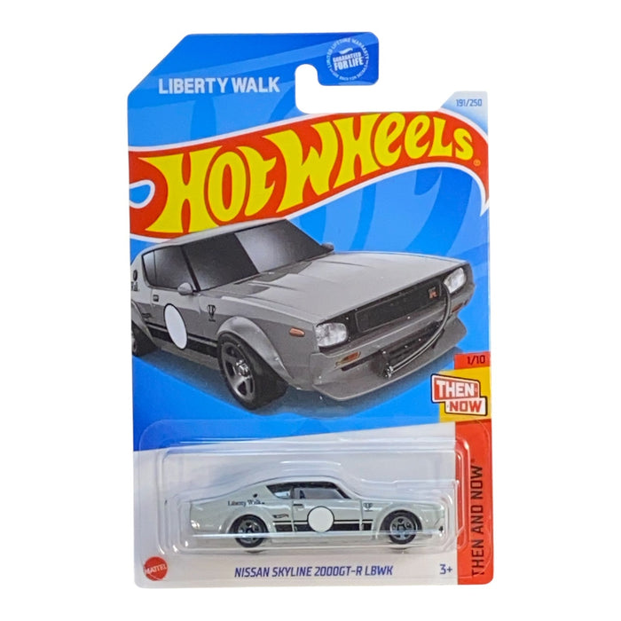 Hot Wheels Nissan Skyline 2000GT-R LBWK - Then And Now Series 1/10 - for just $1.79! 