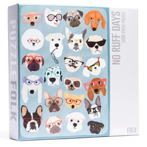 No Ruff Days 1000 Piece Jigsaw Puzzle PuzzleFolk - for just $24.99! 