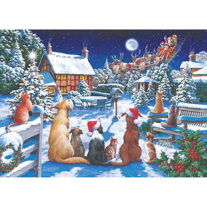 No. 19 Santa Paws 500 Big Piece Jigsaw Puzzle HOP - for just $24.99! 