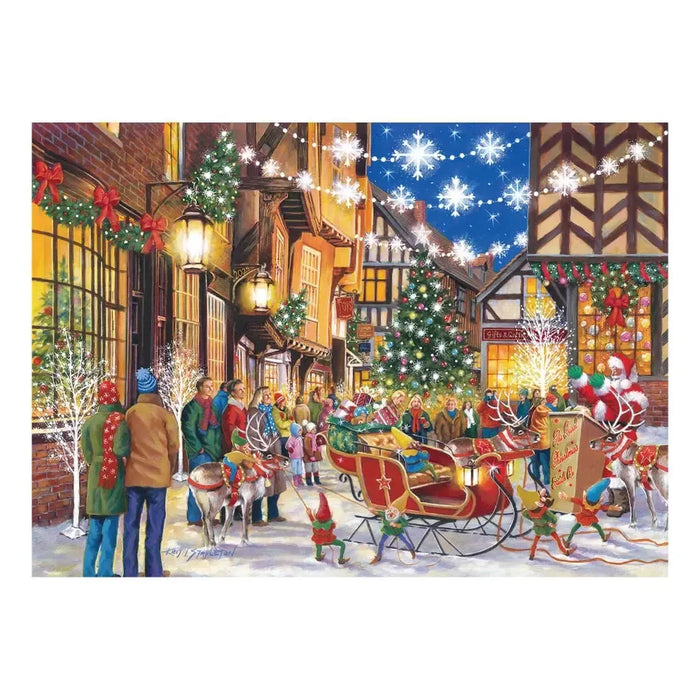 No. 20 Santa Switch On 500 Big Piece Jigsaw Puzzle HOP - for just $24.99! 