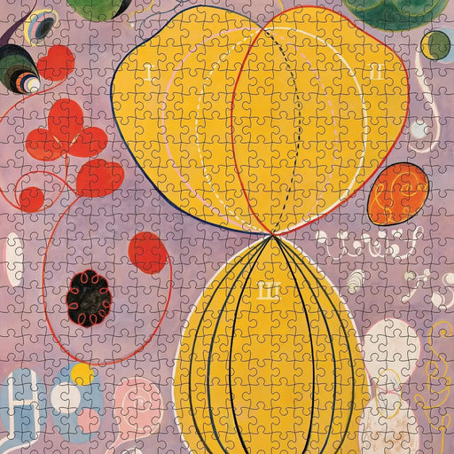 No. 7 Adulthood by Hilma af Klint 500 Piece Jigsaw Puzzle Pomegranate - for just $21.99! 