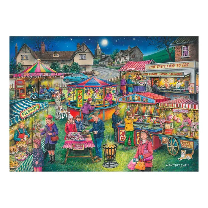 No.12 - Village Fayre 500 Big Piece Find the Difference Jigsaw Puzzle HOP - for just $24.99! 