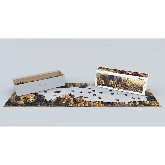 Noah's Ark 1000 Piece Panoramic Jigsaw Puzzle Eurographics - for just $19.99! 