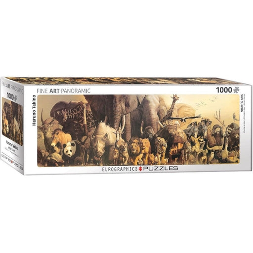Noah's Ark 1000 Piece Panoramic Jigsaw Puzzle Eurographics - for just $19.99! 