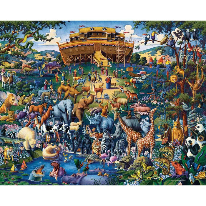 Noah's Ark 210 Piece Jigsaw Puzzle Dowdle - for just $11.99! 
