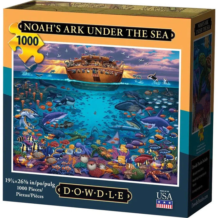 Noah's Ark Under the Sea 1000 Piece Jigsaw Puzzle Dowdle - for just $23.99! 