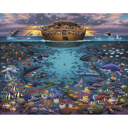Noah's Ark Under the Sea 500 Piece Jigsaw Puzzle Dowdle - for just $19.99! 
