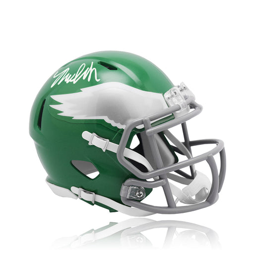 Nolan Smith Philadelphia Eagles Autographed 2023 Kelly Green Throwback Alternate Mini-Helmet - for just $129.99! 