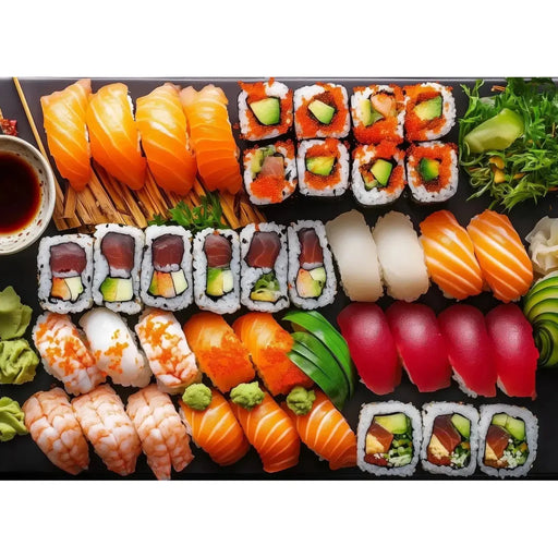Nom Nom Nom Sushi 1000 Piece Jigsaw Puzzle Snappy - for just $34.99! 