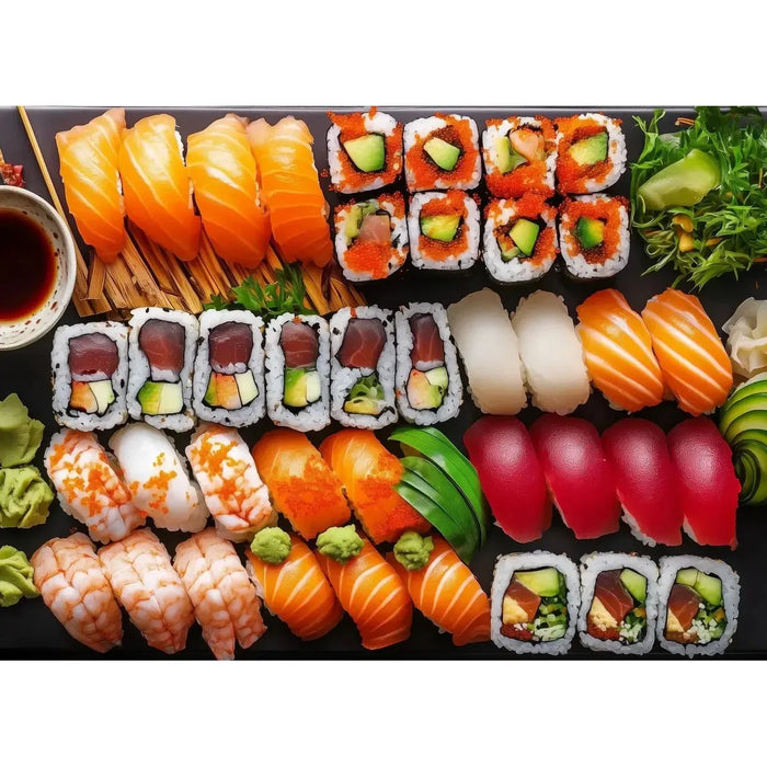 Nom Nom Nom Sushi 1000 Piece Jigsaw Puzzle Snappy - for just $34.99! 