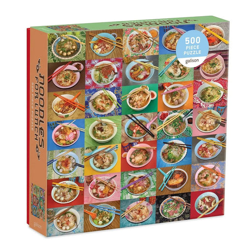Noodles for Lunch 500 Piece Jigsaw Puzzle Galison - for just $17.99! 