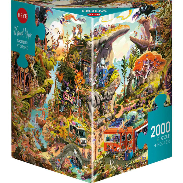 Nordic Stories by Manuel Kilger 2000 Piece Jigsaw Puzzle Heye - for just $49.99! 