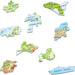 North America Topographic Map 66 Piece Tray Jigsaw Puzzle Larsen - for just $11.99! 