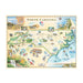 North Carolina 1000 Piece Jigsaw Puzzle Xplorer Maps - for just $24.99! 