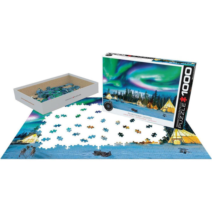 Northern Lights 1000 Piece Jigsaw Puzzle Eurographics - for just $21.99! 