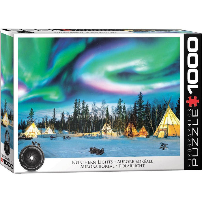 Northern Lights 1000 Piece Jigsaw Puzzle Eurographics - for just $21.99! 