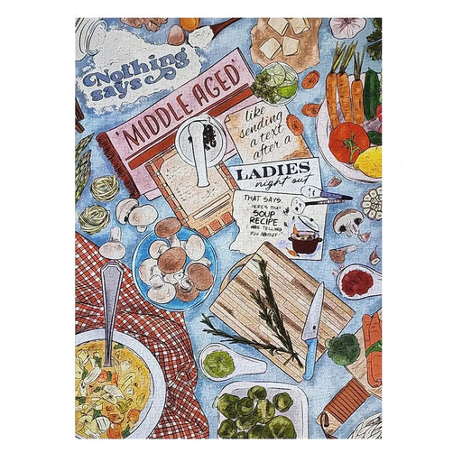 Nothing says 'middled age'... 1000 Piece Soft Touch Jigsaw Puzzle Ellembee - for just $24.99! 