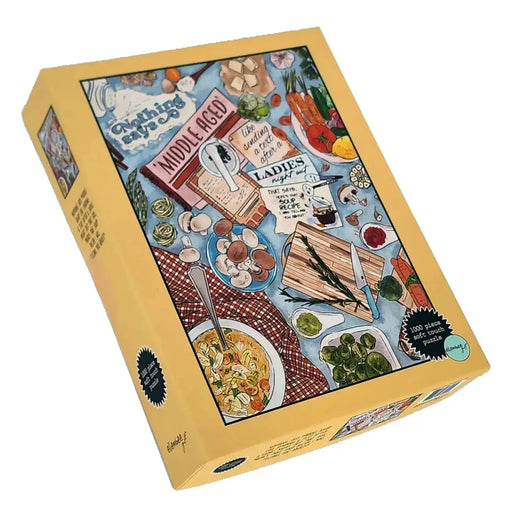 Nothing says 'middled age'... 1000 Piece Soft Touch Jigsaw Puzzle Ellembee - for just $24.99! 