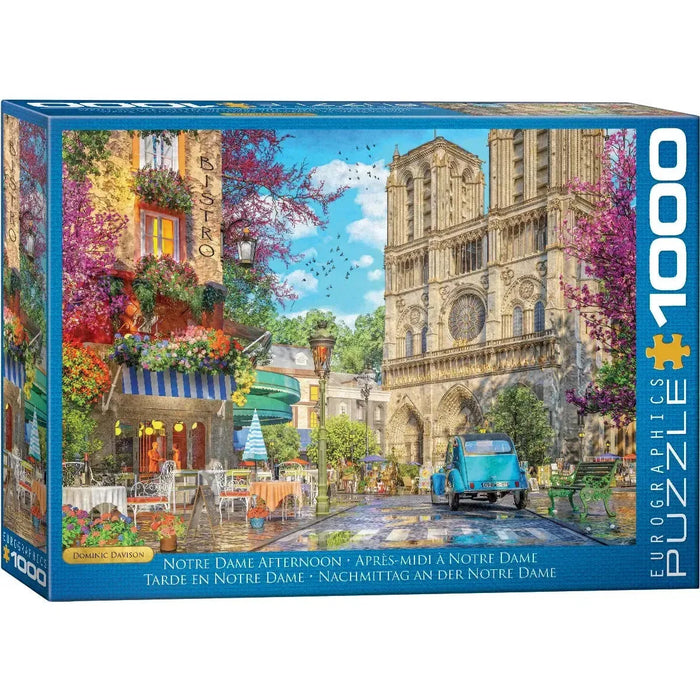 Notre Dame Afternoon 1000 Piece Jigsaw Puzzle Eurographics - for just $21.99! 
