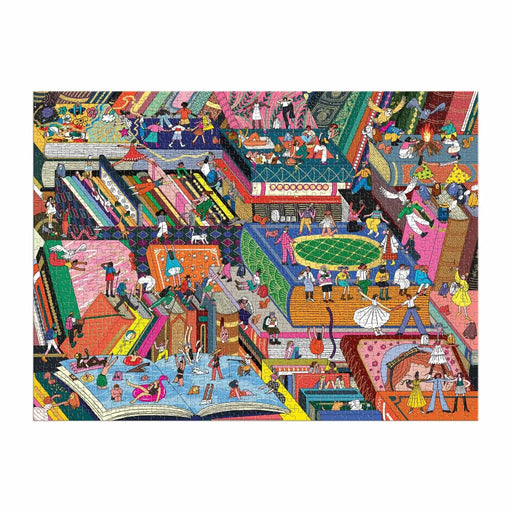 Novel Neighborhood 1000 Piece Jigsaw Puzzle Galison - for just $19.99! 