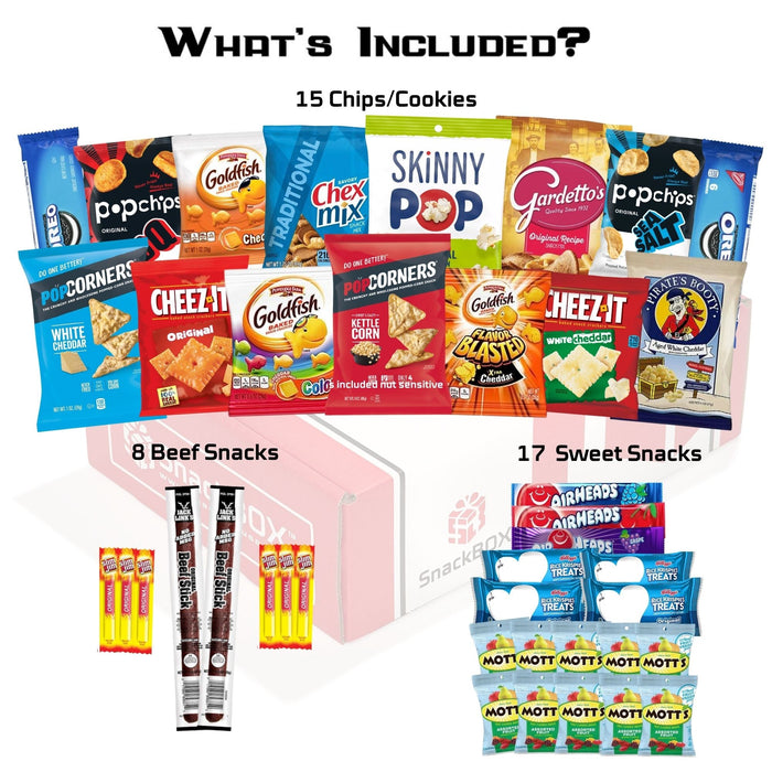 *Nut Sensitive* Snack Assortment Care Package (40 Snacks) - for just $46.99! 