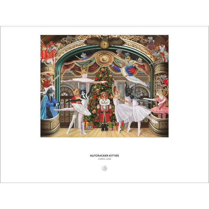 Nutcracker Kitties by Carol Lew 1000 Piece Jigsaw Puzzle Pomegranate - for just $25.99! 