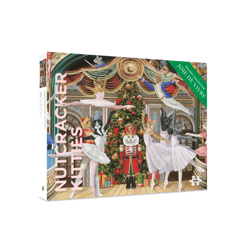 Nutcracker Kitties by Carol Lew 1000 Piece Jigsaw Puzzle Pomegranate - for just $25.99! 