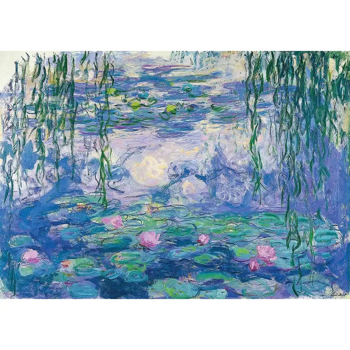 Nymphéas (Water Lilies) by Monet 1000 Piece Jigsaw Puzzle Enjoy - for just $24.99! 
