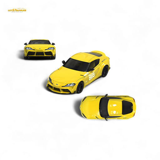 OM Model Toyota supra A90 Initial D MT GHOST in Yellow 1:64 - for just $32.99! 