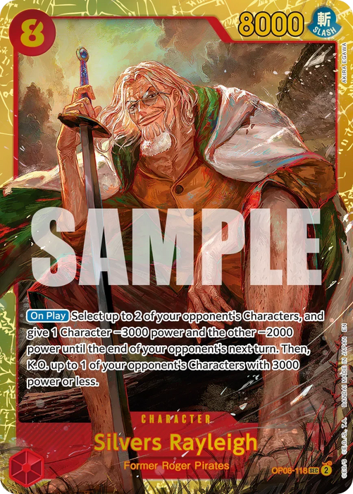 Silvers Rayleigh (OP08-118) (Reprint) [Premium Booster -The Best- Vol. 2] - for just $1.50! 