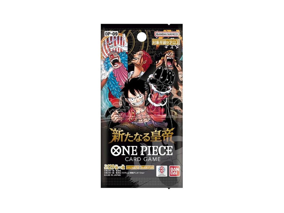 One Piece TCG - OP-09 - The New Emperor Booster Pack - Japanese (1 Booster Pack) - for just $4.99! 
