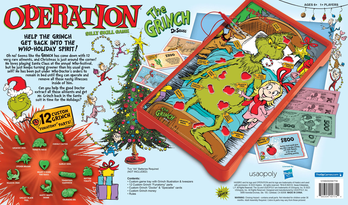 OPERATION: The Grinch - for just $40! 