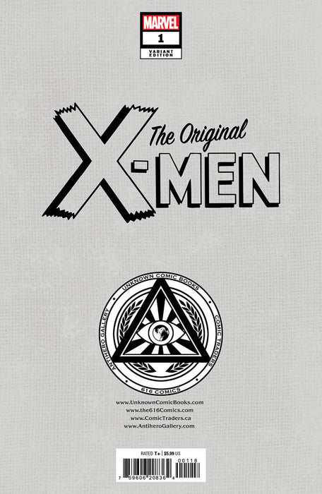 Original X-Men #1 Unknown Comics Kaare Andrews Exclusive Virgin Var (12/20/2023) - for just $20! 