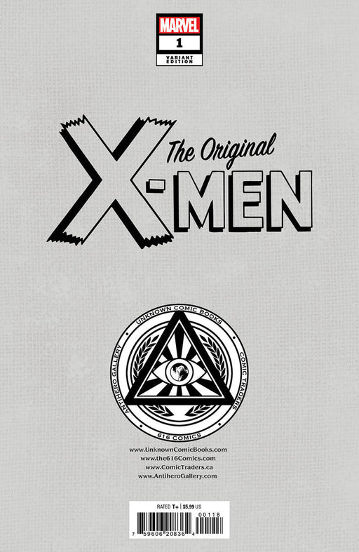 Original X-Men #1 Unknown Comics Kaare Andrews Exclusive Virgin Var (12/20/2023) - for just $20! 