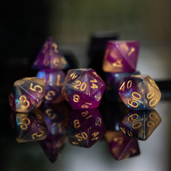 Orion Nebula Acrylic Dice Set - Just $9.99! Shop now at Retro Gaming of Denver