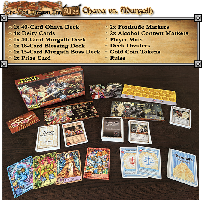 The Red Dragon Inn: Allies - Ohava vs. Murgath - for just $24.95! 